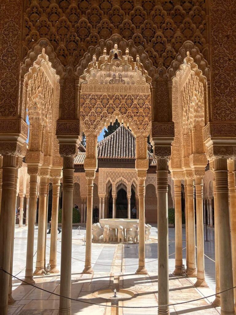 La cour des Lions de l'Alhambra (Maria)